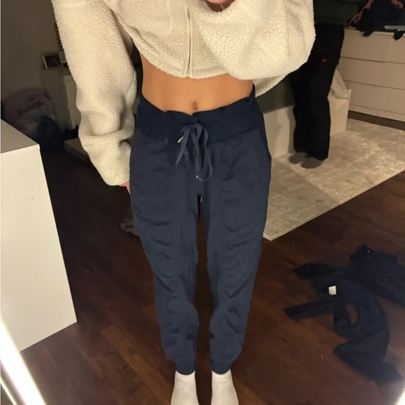 lululemon athletica Navy Track Pants - Picture 1 of 4